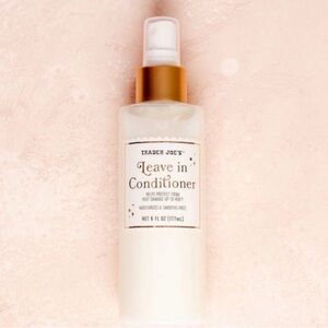 NEW! Trader Joe's Leave In Conditioner 6oz 177ml Moisturizing Heat Protection